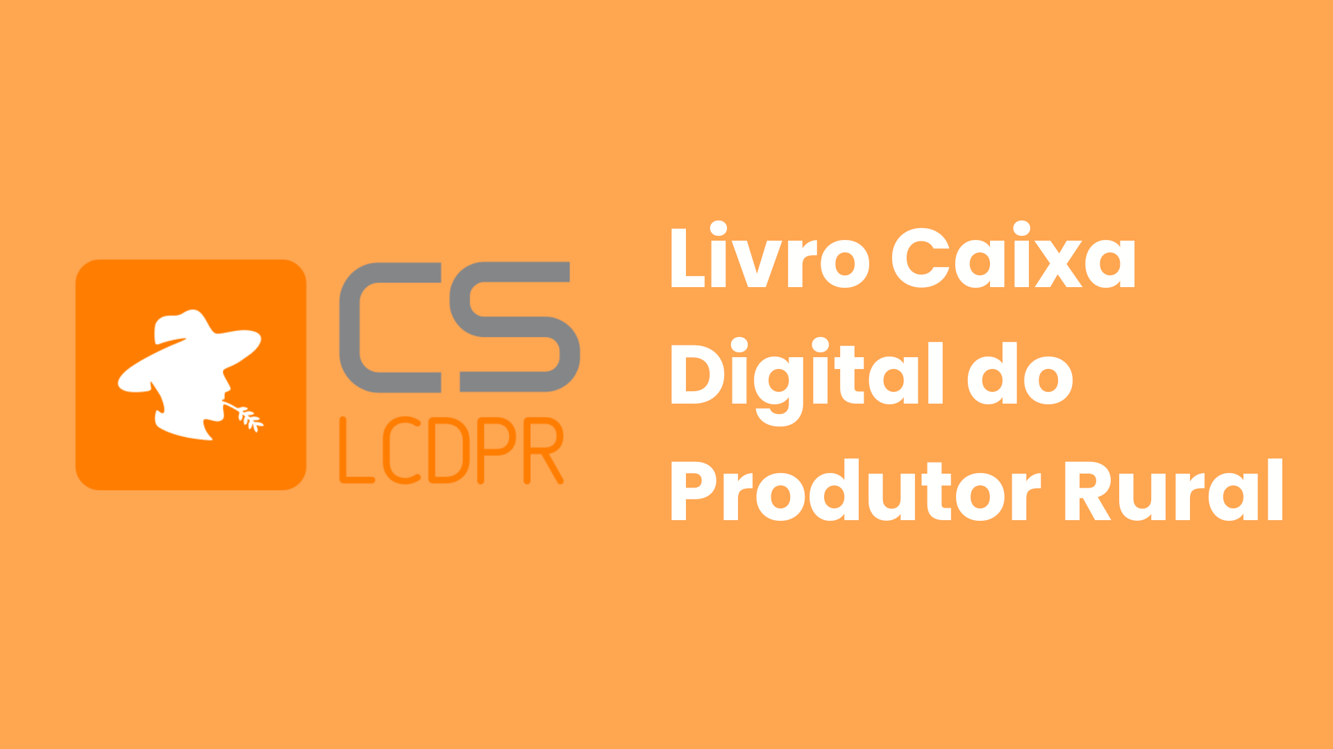 Banner -  Livro Caixa Digital do Produtor Rural - LCDPR 